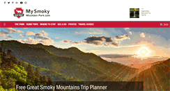 Desktop Screenshot of mysmokymountainpark.com